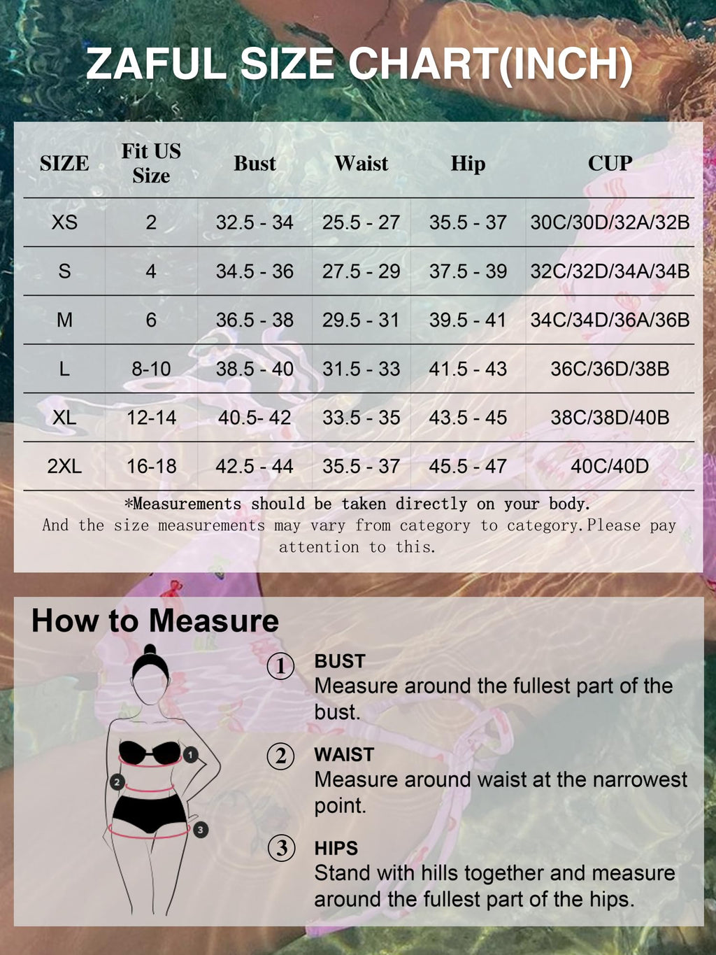 Maillot de bain deux pièces pour femme ZAFUL, bikini string sexy à découpes, dos noué, maillot de bain (1-vert clair, M)