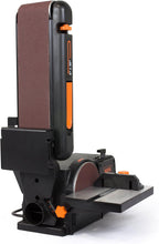 WEN Benchtop Belt and Disc Sander with 4 x 36 in. Belt, 6 in. Disc and Cast Iron Base (6502T)