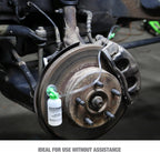 OEMTOOLS 25036 Bleed-O-Matic One-Man Brake Bleeder Kit, Featuring An Opaque Brake Bleed Bottle / Transparent Hoses and Tapered Fittings, No Mess Brake Fluid Bleeding , Multi color(Packaging May Vary)