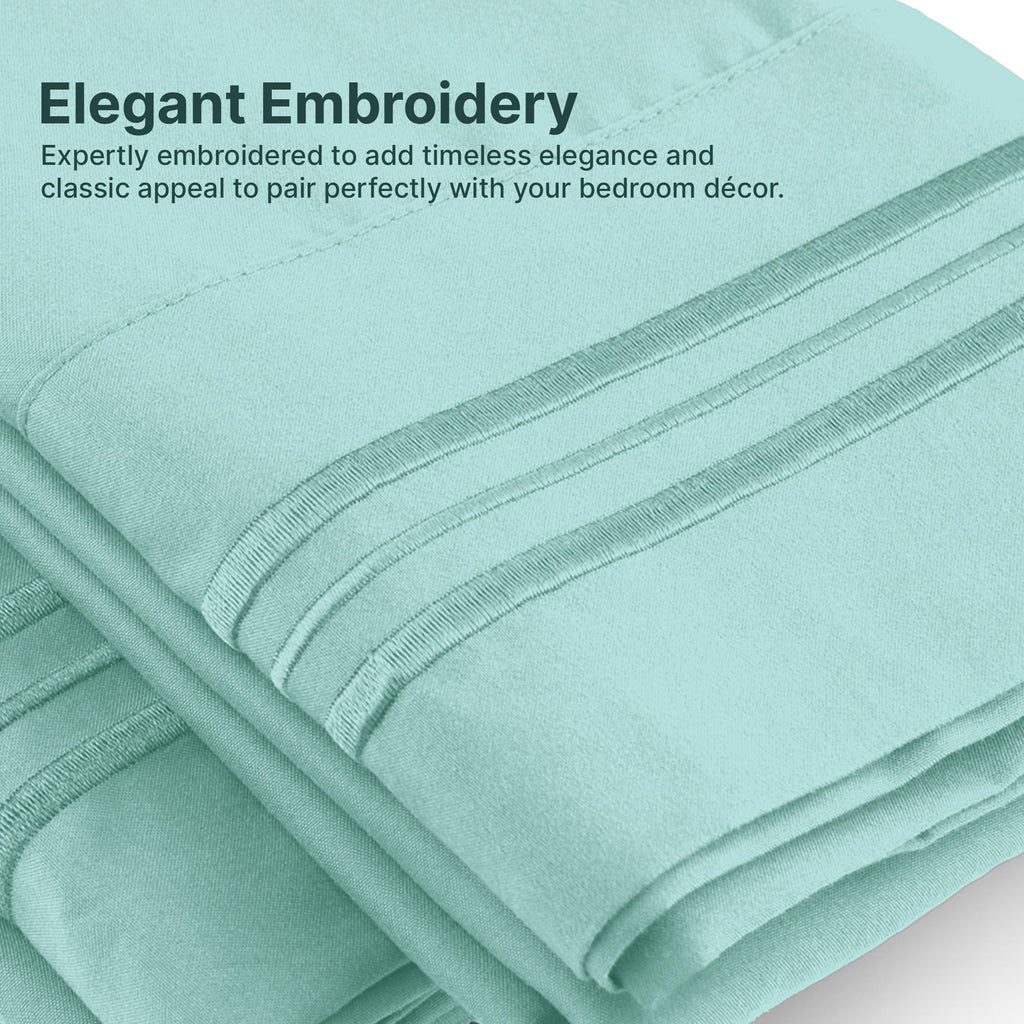 Queen Pillow Cases Set of 2 - Soft, Hotel Quality Pillowcase Covers - Comfy, Luxury Bedding for Women, Men, Kids & Teens - Machine Washable Pillow Protectors - 2 Piece - Queen Size White Pillow Cover