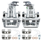 Rear Left Brake Caliper With Bracket Replacement for Honda Accord 2008 2009 2010 2011 2012, ACURA TSX 2009 2010 2011 2012 2013 2014, Rear Driver Side: 19B3359, 19285712, FRC12164, 18FR2716