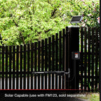 Mighty Mule MM572W HD Dual Arm Gate Openers 12 V Wireless AC/Battery Powered Automatic Gate Opener