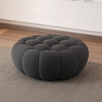 JACH Bubble Sofa Curved Couch Set, Comfy Upholstered Sofa, Mesh Fabric 3D Honeycomb Shape Modern Couches for Living Room, Apartment (Orange, 1 Seater, 2 Seater, 3 Seater, Ottoman)