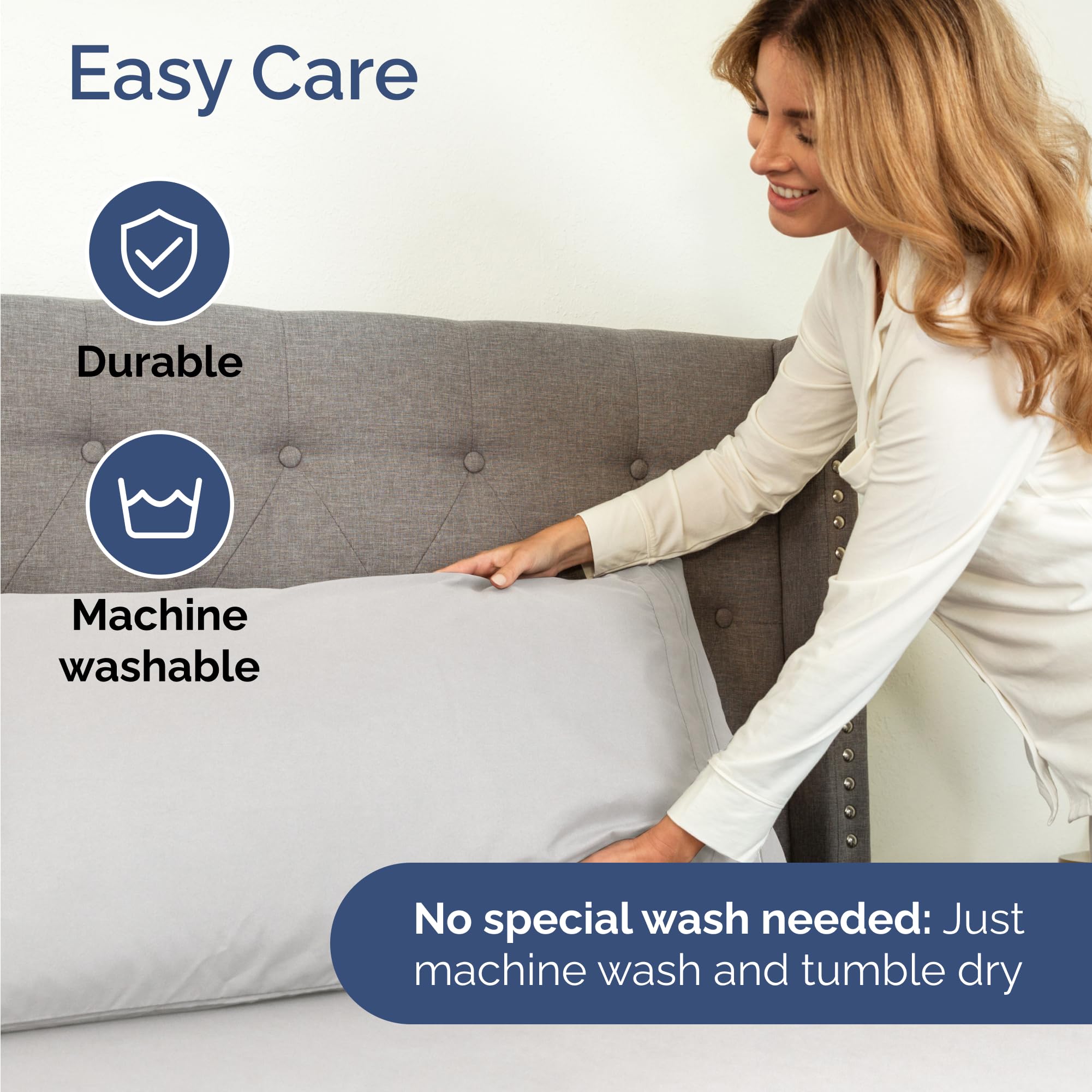 King 6 Piece Sheet Set - Breathable & Cooling Bed Sheets - Hotel Luxury Bed Sheets for Women, Men, Kids & Teens - Comfy Bedding with Deep Pockets & Easy Fit - Soft and Wrinkle Free - King White Sheets