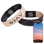 Daily Bible Verse Bracelet Scan Mothers Day Gift For Mom, Scripture Wristband Scan Phone For Prayer, God Is Greater Than The Highs And Lows Jesus Faith Christian Devotional God Band (Pink)