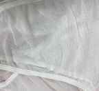 Micro Bikini Sexy Bathing Suit for Women See Through Lingerie Sheer When Wet Swimsuit Sheer Body Suit High Cut Monokini White