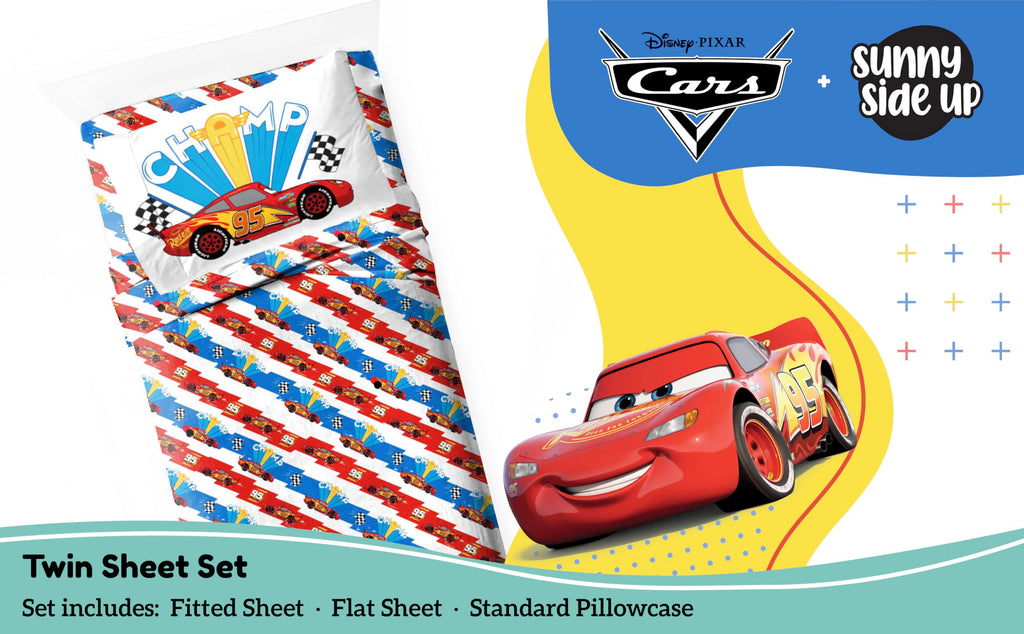 Sunny Side Up Minecraft Creeper & Animals Twin Sheet Set - 3 Piece Kids Bedding Set Includes Pillow Cover - Super Soft Microfiber Sheets