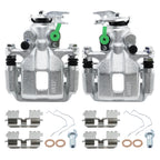 Rear Left Brake Caliper With Bracket Replacement for Honda Accord 2008 2009 2010 2011 2012, ACURA TSX 2009 2010 2011 2012 2013 2014, Rear Driver Side: 19B3359, 19285712, FRC12164, 18FR2716