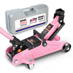 DNA MOTORING TOOLS-00234 Low Profile Hydraulic Trolley Service/Floor Jack, 2 Ton (4000 lbs) Capacity, Lifting Range 5.1"-13", Black