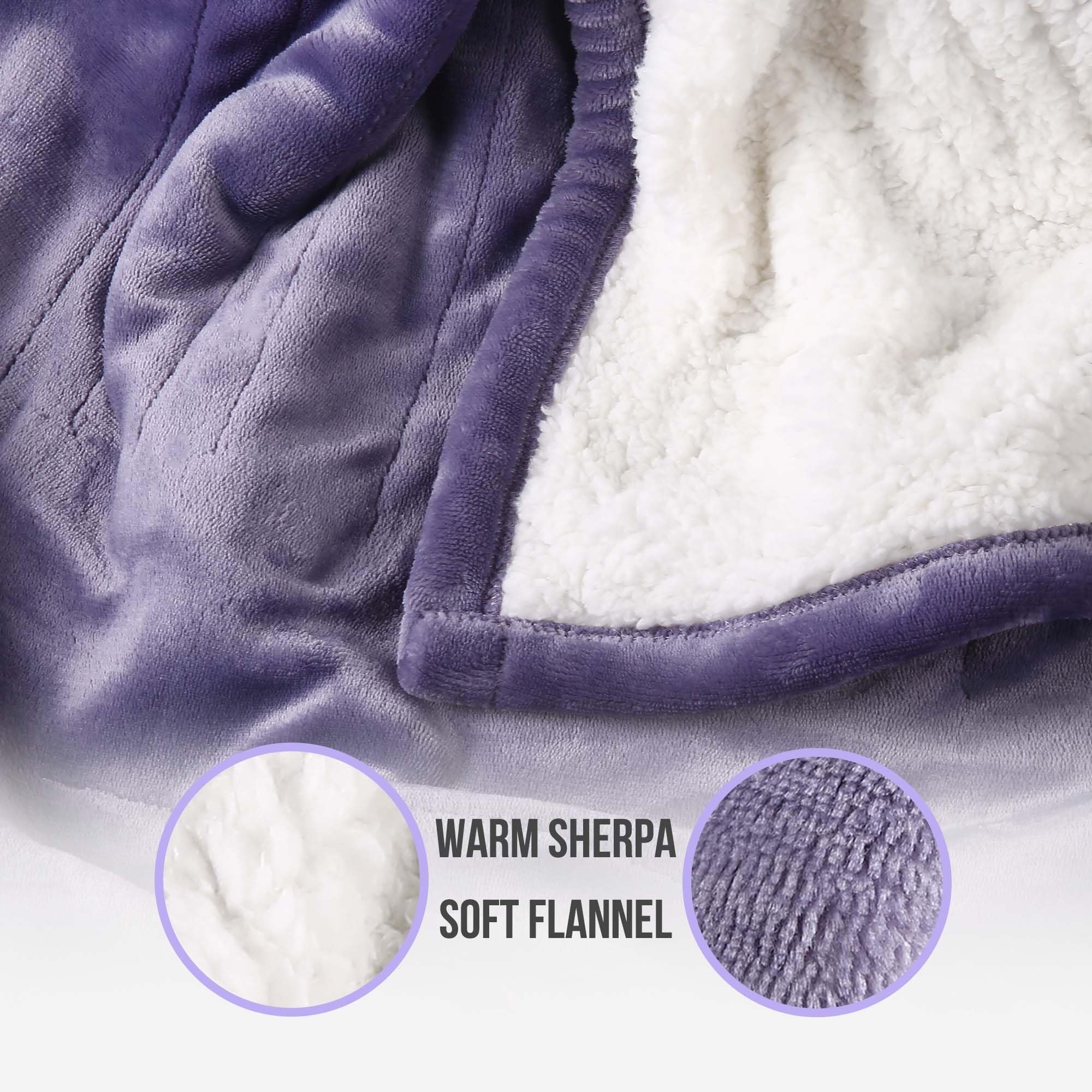 Coperta Elettrica Riscaldata Plaid con 5 Livelli di Riscaldamento e Spegnimento Automatico dopo 4 Ore, Plaid Riscaldato 50"x60" con Certificazione ETL e FCC per Casa e Ufficio, Lavabile in Lavatrice, Grigio Scuro