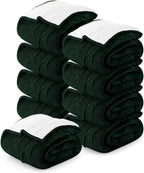 Utopia Bedding Sherpa Blanket Queen Size (Plum, 90x90 Inches) - Soft Lightweight Plush Fleece Reversible Blanket for Bed, Sofa, Couch, Camping and Travel