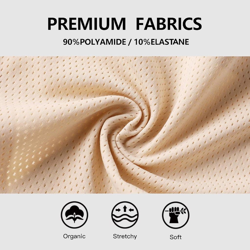 voenxe Seamless Women Underwear Thongs,No Show Ladies Thong,No Line Workout Breathable Comfortable Panties,Soft Undies,5-Pack