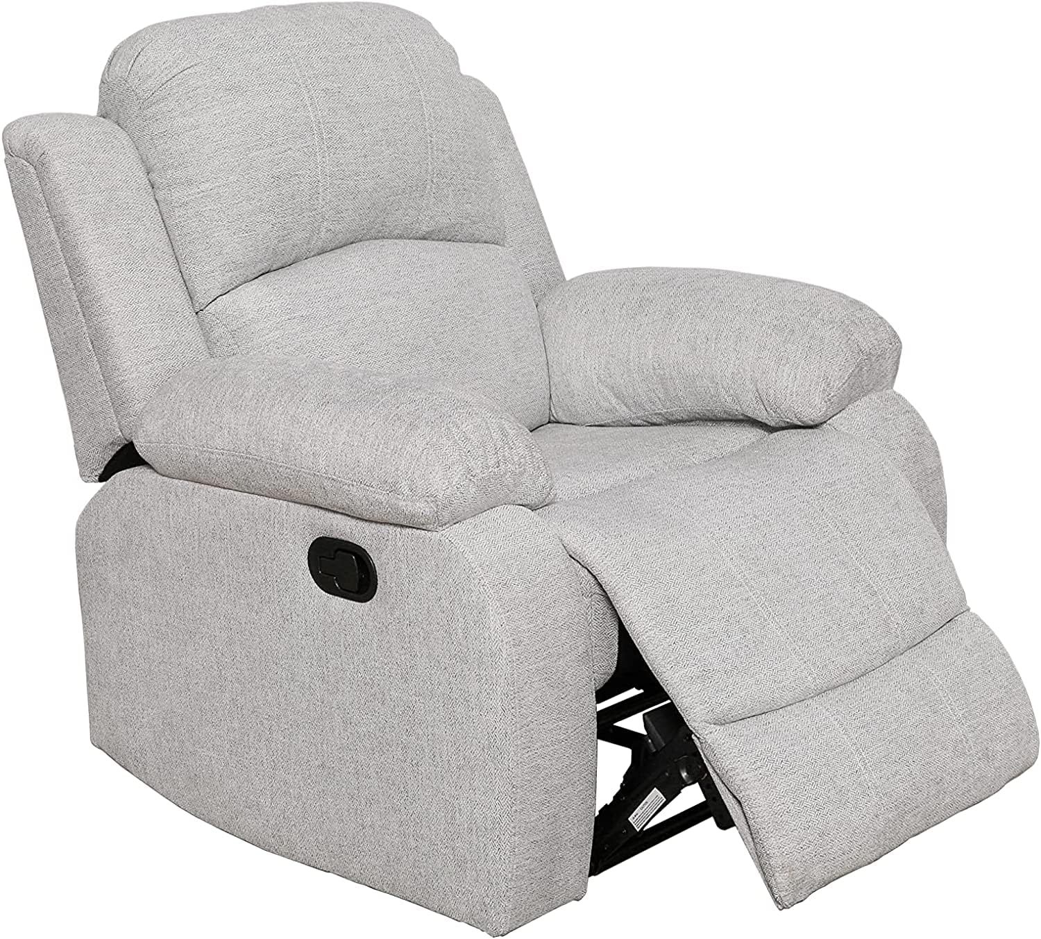 Bonded Leather Living Room Furniture Set Reclining Sofa Set Loveseat Furniture Sets in Living Room Sofa Recliners (3 Pieces, Brown)