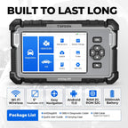 OBD2 Scanner TOPDON AD500, Oil SAS Throttle TPMS BMS EPB Reset, Engine ABS SRS Transmission, Diagnostic Scan Tool, AutoVIN, Car Check Engine Code Reader with Battery Test, Lifetime Wi-Fi Free Update