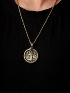 HAQUIL Viking Celtic Wiccan Tree of Life Pendant Necklace, Tree of Life Jewelry Gifts for Men and Women