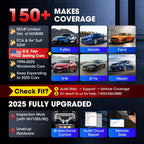 Autel Scanner MaxiCOM MK808S: 2025 Bidirectional Tool as MK808BT Pro MX808S M808Z, Work as MaxiCheck MX900 MK900BT, 28+ Service, Active Test, All System Diagnose, Injector Coding, FCA Autoauth OS 11