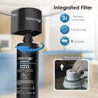 Waterdrop 15UA Under Sink Water Filter System, Reduces Lead, Chlorine, Bad Taste & Odor, Under Counter Water Filter Direct Connect to Kitchen Faucet, NSF/ANSI 42 Certified, 2 Year, USA Tech