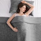 Elegear Revolutionary Cooling Blanket Queen Absorbs Heat to Keep Body Cool for Night Sweats, Arc-Chill3.0 Cool Fiber Q-Max>0.5 for Hot Sleepers, Lightweight Summer Cold Blankets for Sleeping 79“ x 86”