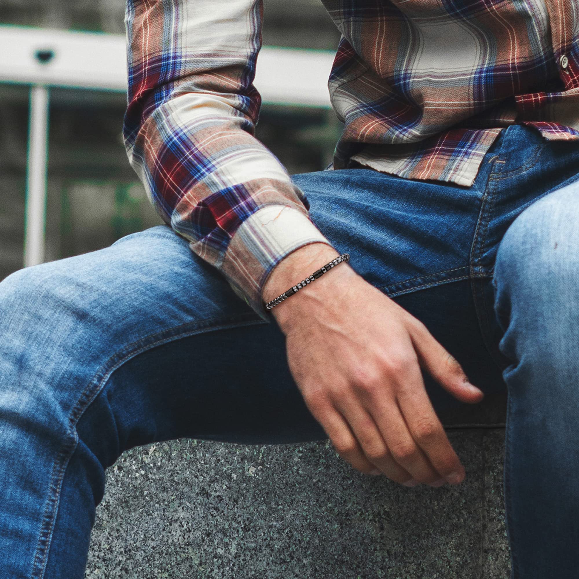 Bracelets JoycuFF en code Morse pour femmes Mode tendance Bracelet en soie enveloppant Bijoux inspirants motivationnels d'encouragement Cadeaux pour maman fille sœur