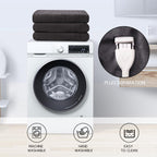 Coperta Elettrica Riscaldata 72"x84" Taglia Completa, Morbido Pile di Corallo con 4 Livelli di Riscaldamento e Spegnimento Automatico dopo 10 Ore, Lavabile in Lavatrice, Tessuto Morbido e Accogliente per la Casa, Grigio Scuro