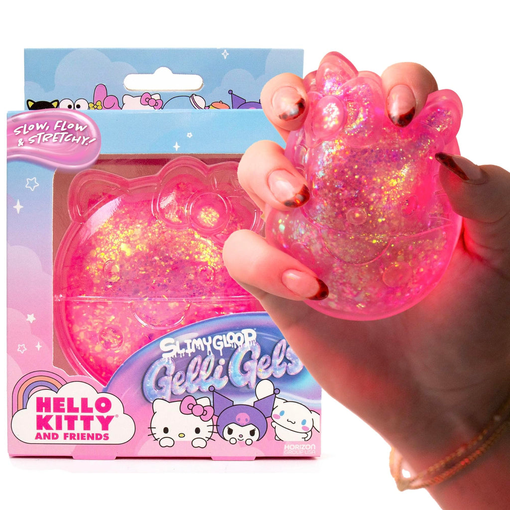 Squishmallows and Hello Kitty Gelli Gels