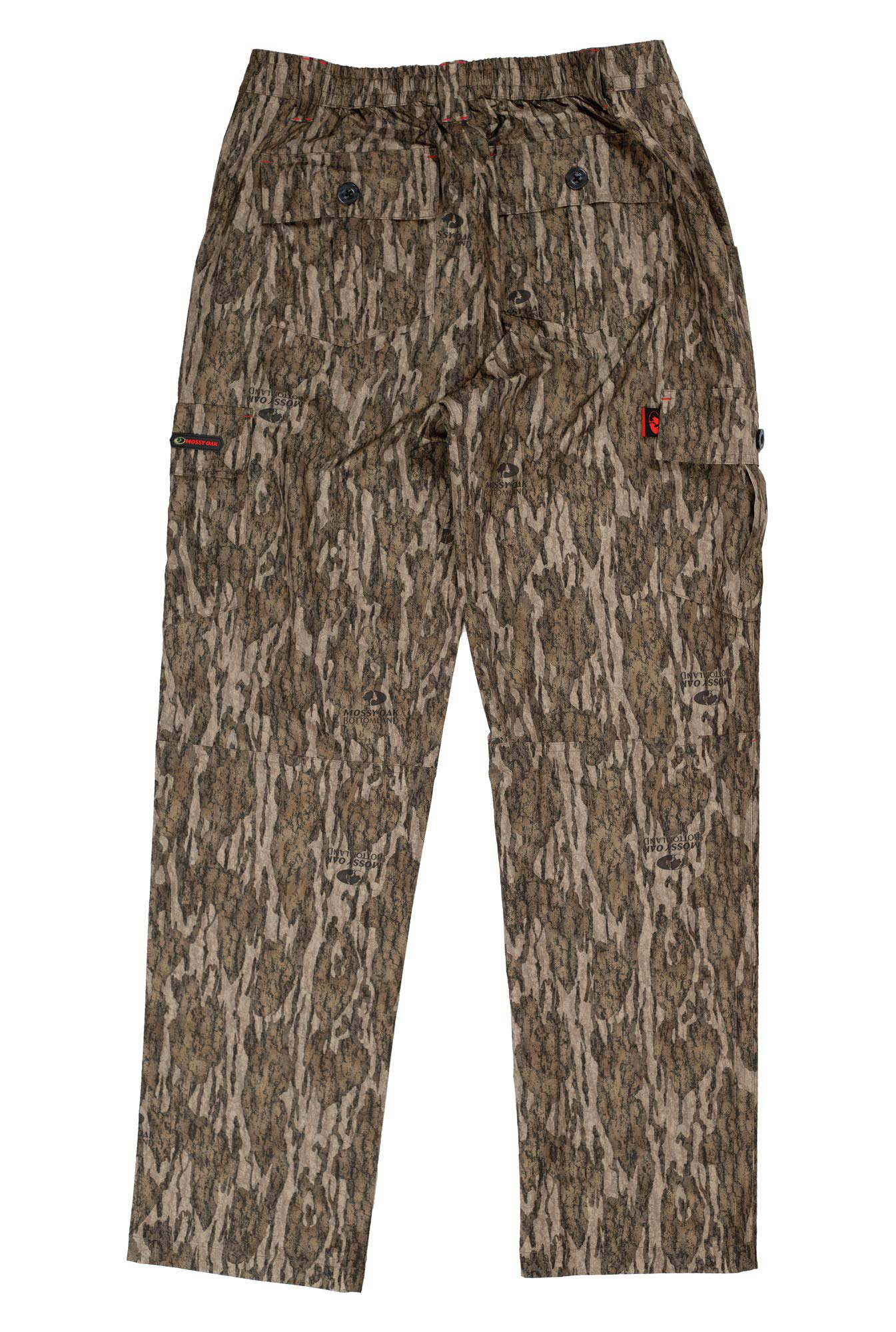 Mossy Oak Camo Lightweight Hunting Pants for Men Camouflage Clothing, Large, Bottomland