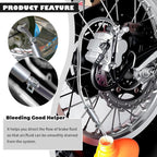 Car Brake Bleeder Hose Kit,Practical Brake Bleed Hose Kit with One Way Check Valve & Clamp for Bleeding Repair,Professional Car Accessories Cars & Motorcycle Brakes Bleeder Kits