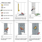 کاغذ دیواری NEWROOM بدون بافت - چسب دیوار - آسان برای جدا کردن - پانل‌های چوبی سفید خاکستری کم‌رنگ - 21 اینچ در 32.97 فوت (57.5 فوت مربع) - ساخت آلمان