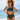 Blooming Jelly Womens High Waisted Bikini Sets Tummy Control Swimsuits Tie Back 2 Piece Bathing Suit (Medium, Green)
