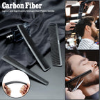 SALONSILK 13PCS Hair Cutting Comb Set, Professional Barber Combs for Hair Stylist, Premium Grade Barber Brush Neck Duster, Fading Comb Barber Clipper Comb - Grand Goldman