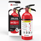 Kidde Commercial-Grade Fire Extinguisher for Office, Schools, Rechargeable, 2A10BC, 2 Pack