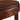 Leick Home 10109-CH Oval Small Coffee Table with Shelf, Chocolate Cherry
