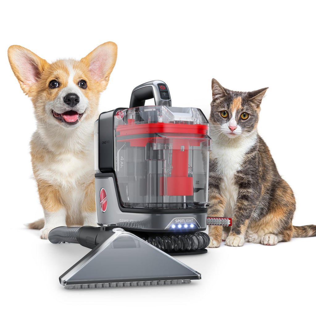 Hoover CleanSlate XL Deep Cleaning Carpet + Upholstery Spot Cleaner Machine with Specialized Tools, Permanent Stain Remover, Pair with Hoover Portable Spot Cleaner Solution