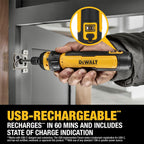DEWALT Cordless Screwdriver USB Rechargeable with FLEXDRIVE Control and Screwdriver Bit Set, Electric Screwdriver Cordless with LED Light (DWHT66719)