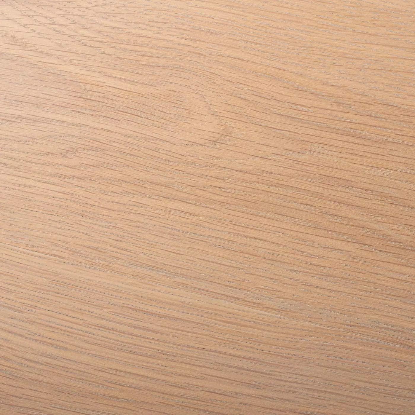 Shivpiin 36" Round Wood & Wire Coffee Table