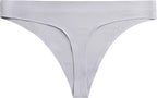voenxe Seamless Women Underwear Thongs,No Show Ladies Thong,No Line Workout Breathable Comfortable Panties,Soft Undies,5-Pack