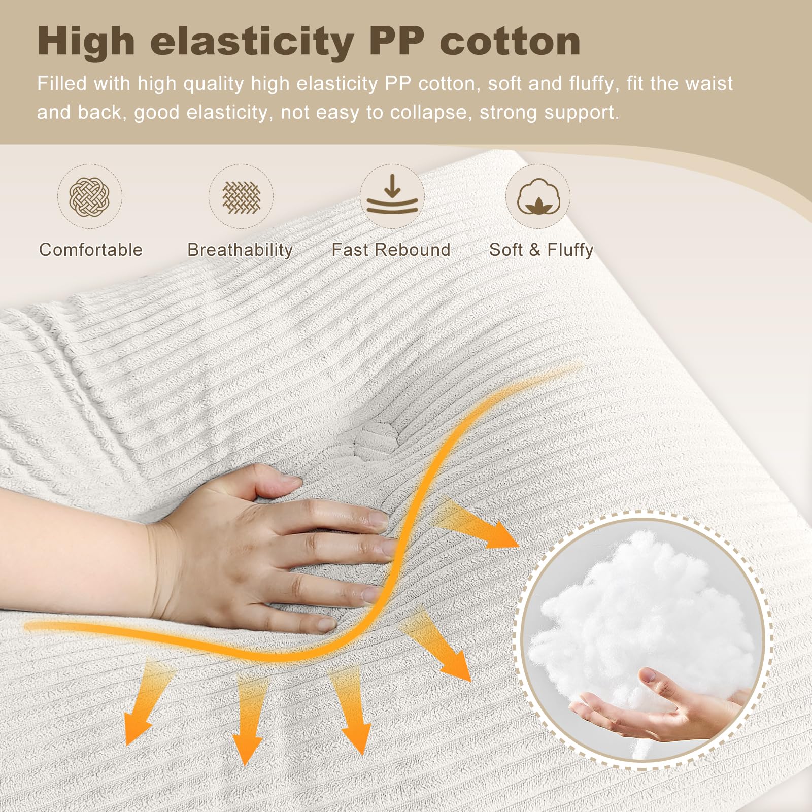 بالش گوه‌ای شویون برای تختخواب، بالش مثلثی برای تاج تخت، بالش تاج تخت برای مطالعه، مناسب تخت‌های روز و تخت‌های دوطبقه با روکش مخملی قابل جدا شدن