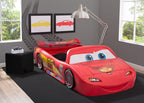 Delta Children Disney/Pixar Cars Lightning McQueen Toddler-To-Twin Bed with Toy Box by Delta Children