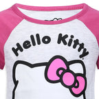 Hello Kitty Girls T-Shirt and Short Set for Infant, Toddler, Little and Big Girls - Pink