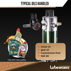 Oil Transfer Drum Pump Double Action 1:1 Fast High Flow Rate 8.5GPM / 32LPM for SAE130 Oils/Fluids