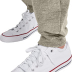 Hanes Men's Originals French Terry Joggers, Lightweight Sweatpants with Pockets, 30" Inseam, Camouflage Green PE Heather, Large