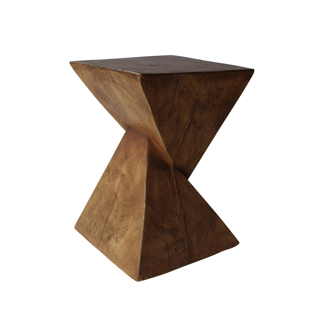 Christopher Knight Home Jerod Light-Weight Concrete Accent Table, Black