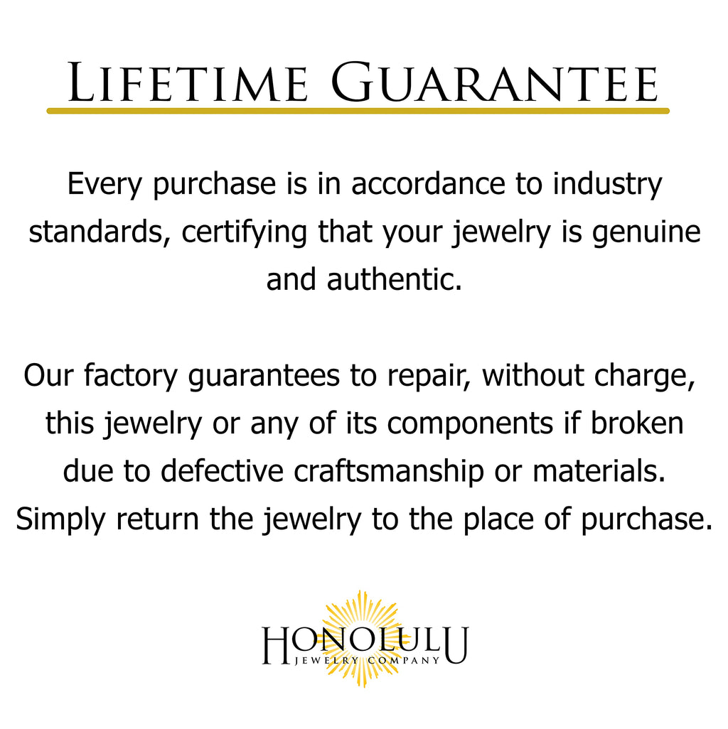 Colar de Corrente Caixa 0,7mm com Fecho Lagosta da Honolulu Jewelry Company em Ouro Amarelo Maciço Real 14K (20 Polegadas)