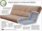 Kodiak Furniture Futon Set, Barbados