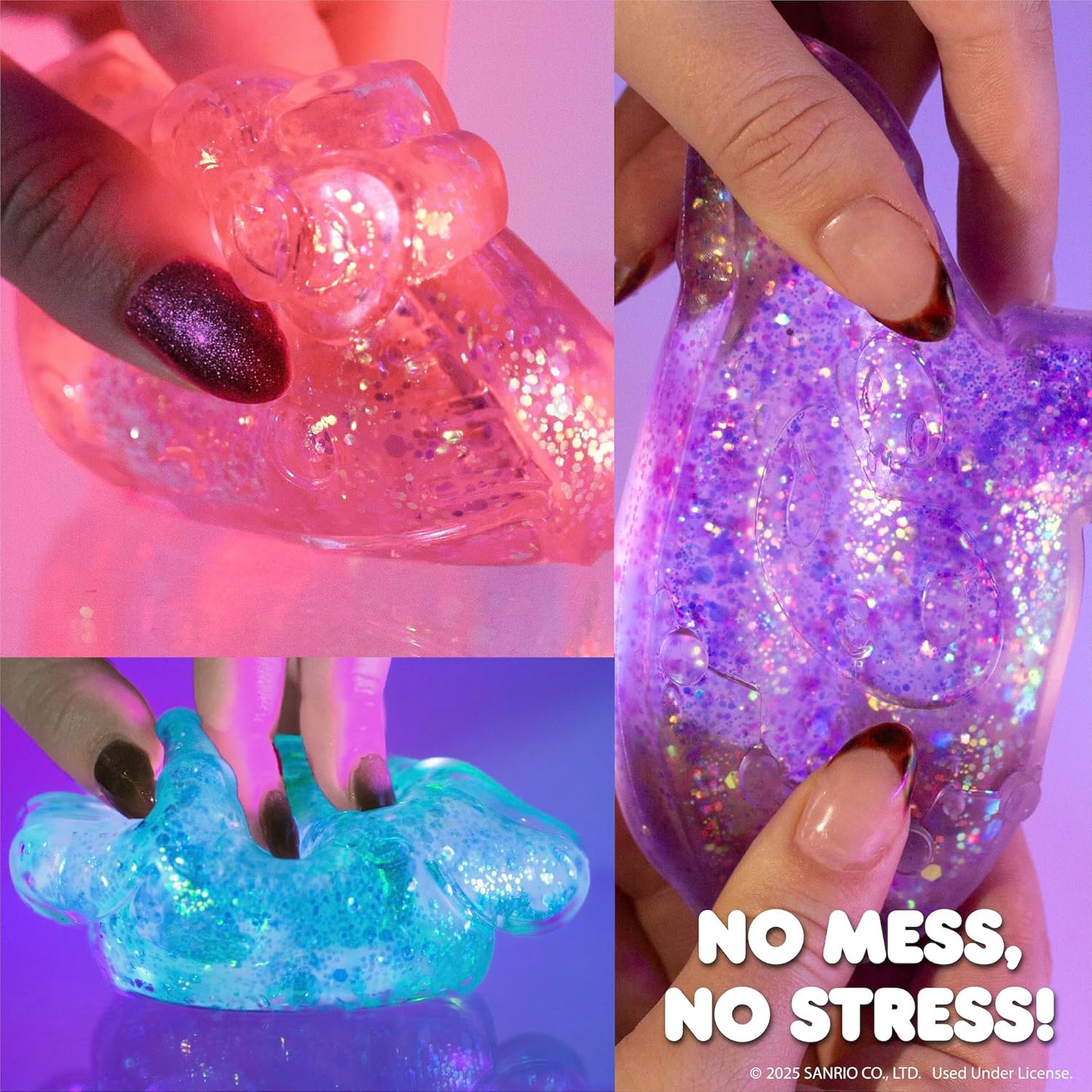 Squishmallows and Hello Kitty Gelli Gels