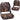 Low Back Folding Boat Seat 2pack, Fold-Down Fishing Boat Seat Camo