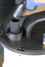 Mityvac MV7300 Pneumatic 2.3 Gallon Venturi Vacuum Pump Fluid Evacuator, Uses Compressed Air, Chemical-Resistant Polyethylene, Air Shut-Off Valve, Overflow Prevention, Quick-Drain Spout, Large Base