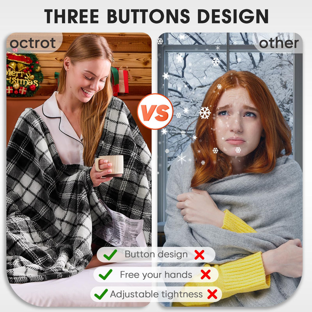 Elektrisch verwarmd deken, 50X60, verwarmingsdeken met 10 verwarmingsniveaus/8 uur automatische uitschakeling, marineblauw geruit Sherpa-dekenverwarmer voor volwassenen, wasbaar deken cadeau voor bank bed kantoor, ETL