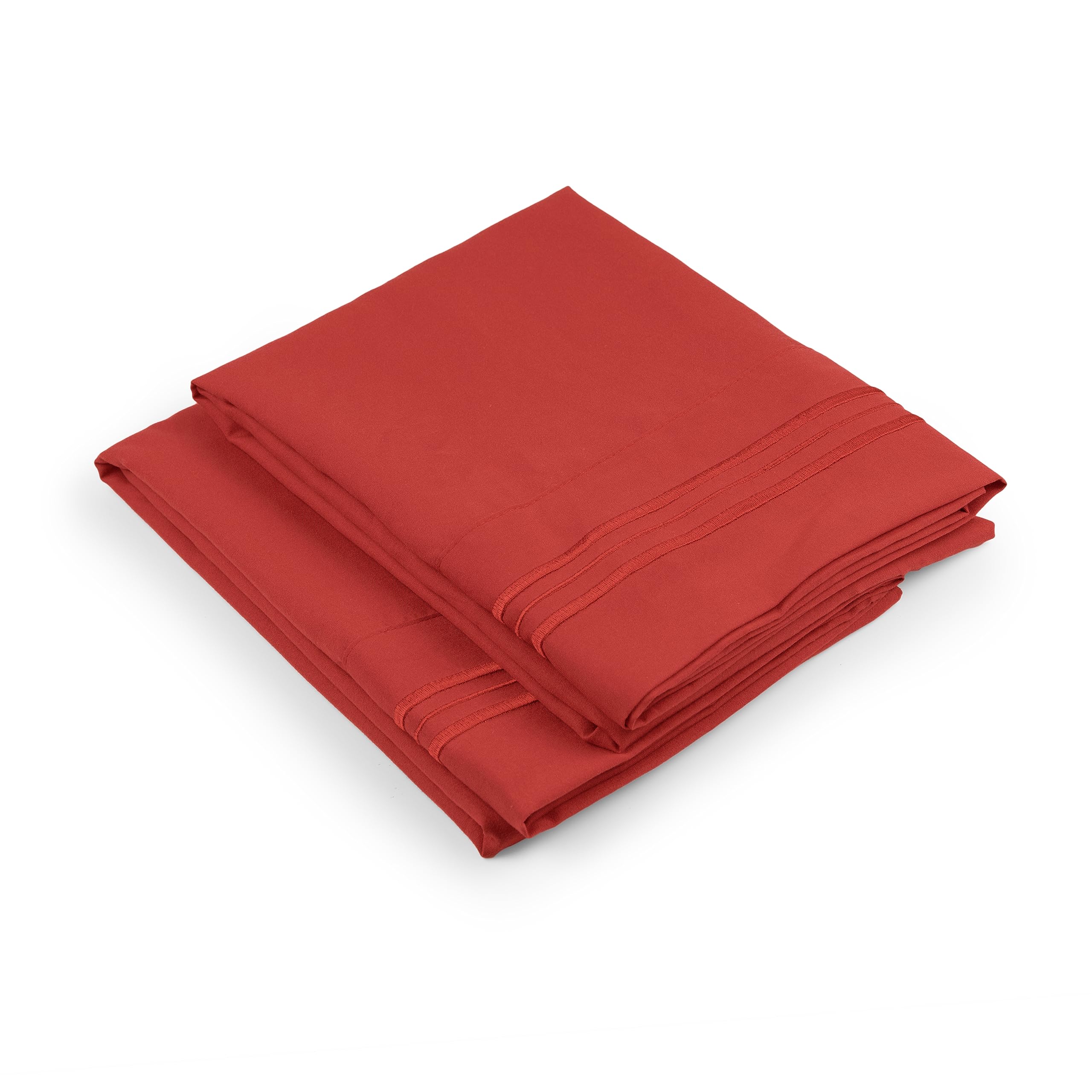 Queen Pillow Cases Set of 2 - Soft, Hotel Quality Pillowcase Covers - Comfy, Luxury Bedding for Women, Men, Kids & Teens - Machine Washable Pillow Protectors - 2 Piece - Queen Size White Pillow Cover