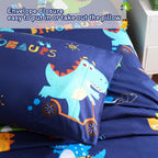 ست ملحفه کودکان یونیکورن صورتی JSD، سایز تویین، ۳ تکه، ملحفه‌های رختخواب میکروفایبر چاپ شده با طرح رنگین کمان برای دختران، جیب عمیق